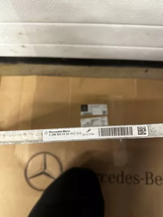 A0995000454 Радиатор кондиционера Mercedes C W205 Арт e12117723, вид 3