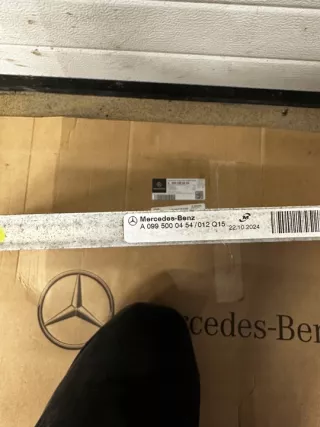 A0995000454 Радиатор кондиционера Mercedes C W205 Арт e12117723, вид 4