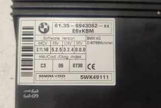 61356943062 Блок управления (другие) BMW 5 E60/E61 Арт e12117241, вид 2