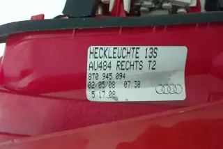 8T0945094 Фонарь задний правый Audi A5 (S5,RS5) 1 Арт e12100771, вид 3