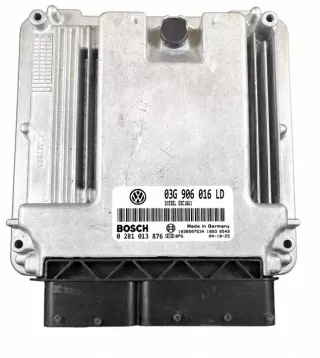 0281013876 03G906016LD Блок управления двигателем Volkswagen Golf 5 Арт e12094994, вид 1