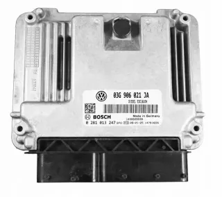 0281013247 03G906021JA Блок управления двигателем Volkswagen Caddy 4 Арт e12094891, вид 1