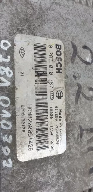 0281010787 8200132175 Блок управления двигателем Renault Master 2 Арт e12093988, вид 2