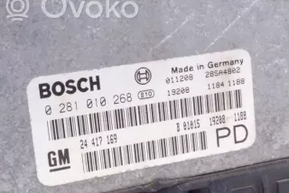 F75_ 24417169 Блок управления двигателем Opel Zafira B Арт e12093511, вид 1