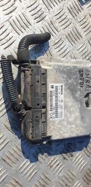 09180353 0281001971 Блок управления двигателем Opel Astra G Арт e12093253, вид 1