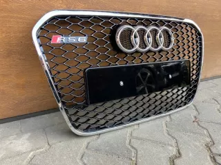 2010-2014 Решетка радиатора Audi A6 C7 (S6,RS6) Арт e12086006, вид 3