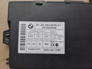 6943830 Блок комфорта BMW 1 E81/E82/E87/E88 Арт e12078156, вид 2