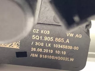 5Q1905865A LORK-504-126000 Замок зажигания Skoda Octavia A7 Арт e12077035, вид 4