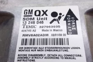 13246046 Блок AirBag Opel Astra H Арт e12069470, вид 2