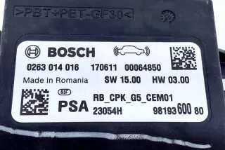 9819360080 Блок управления (другие) Citroen C4 2 Арт e12067665, вид 1
