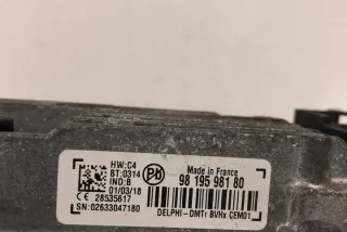 9819598180 Блок управления (другие) Citroen C4 2 Арт e12067654, вид 4