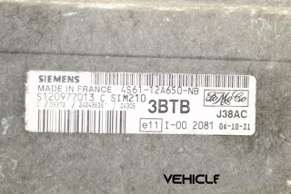 4S6112A650NB Блок управления двигателем Ford Fiesta 5 Арт e12059365, вид 2