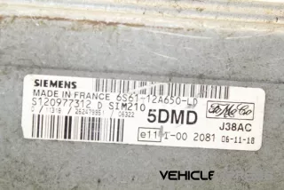 6S6112A650LD Блок управления двигателем Ford Fiesta 5 Арт e12059351, вид 2