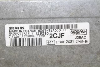 6S6112A650FF Блок управления двигателем Ford Fiesta 5 Арт e12059341, вид 1