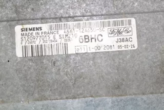4S6112A650SC Блок управления двигателем Ford Fiesta 5 Арт e12059256, вид 1