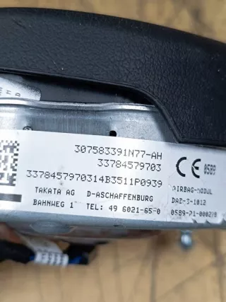 307583391N77AH Подушка безопасности BMW X6 F16 Арт e12053900, вид 3