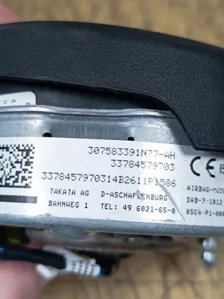 307583391N77AH Подушка безопасности BMW X1 F48 Арт e12053811, вид 3