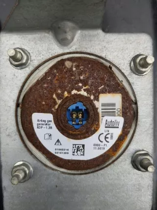 985258554R 6063410 620161700F Подушка безопасности Renault Clio 4 Арт e12049241, вид 3