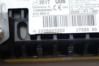 W222, A2228603302 Подушка безопасности Mercedes S W222 Арт e12048707, вид 9