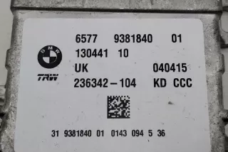 9381840 Блок AirBag BMW i3 Арт e12045185, вид 2