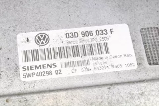 03D906033F Блок управления двигателем Volkswagen Polo 6 Арт e12031760, вид 4