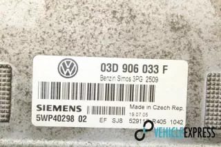 03D906033F Блок управления двигателем Volkswagen Polo 6 Арт e12031728, вид 1