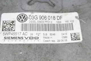 03G906018DF Блок управления двигателем Volkswagen Golf 5 Арт e12031589, вид 1