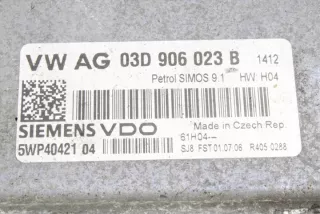 03D906023B Блок управления двигателем Volkswagen Fox Арт e12031550, вид 2