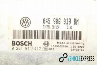 0281011412 Блок управления двигателем Skoda Fabia 1 Арт e12031250, вид 3