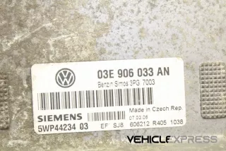 03E906033AN Блок управления двигателем Skoda Fabia 1 Арт e12031238, вид 3