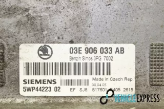 03E906033AB Блок управления двигателем Skoda Fabia 1 Арт e12031217, вид 1