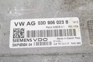 03D906023B Блок управления двигателем Skoda Fabia 1 Арт e12031187, вид 1