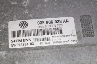 03E906033AN Блок управления двигателем Skoda Fabia 1 Арт e12031144, вид 2