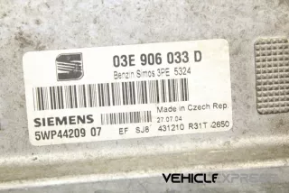 03E906033D Блок управления двигателем Seat Ibiza 3 Арт e12030935, вид 3