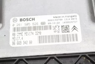9666934280 Блок управления двигателем Peugeot 2008 Арт e12030284, вид 2