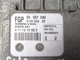 5WK9441 55558540 Блок управления двигателем Opel Vectra C  Арт e12030190, вид 9
