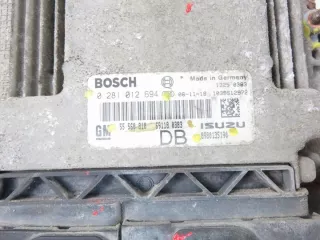 0281012694 55560810 8980135190 Блок управления двигателем Opel Astra H Арт e12029939, вид 4