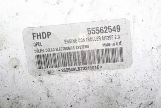 55562549 Блок управления двигателем Opel Astra H Арт e12029935, вид 3