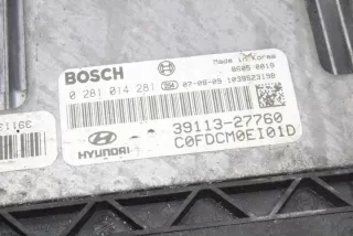 0281014281 Блок управления двигателем Hyundai i30 FD Арт e12028760, вид 3