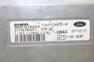 1S6A12A650AF Блок управления двигателем Ford Fiesta 4 Арт e12028128, вид 1
