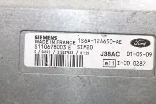 1S6A12A650AE Блок управления двигателем Ford Fiesta 4 Арт e12028106, вид 3