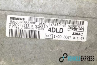6S6112A650GD Блок управления двигателем Ford Fiesta 5 Арт e12027986, вид 2