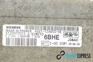 4S6112A650SE Блок управления двигателем Ford Fiesta 5 Арт e12027968, вид 1