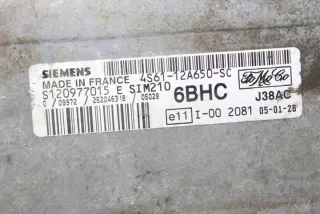 4S6112A650SC Блок управления двигателем Ford Fiesta 5 Арт e12027957, вид 3