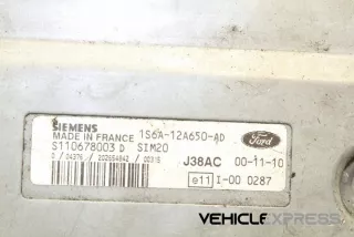 1S6A12A650AD Блок управления двигателем Ford Fiesta 5 Арт e12027923, вид 1