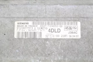 6S6112A650GD Блок управления двигателем Ford Fiesta 5 Арт e12027877, вид 1