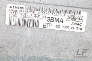 4S6112A650CA Блок управления двигателем Ford Fiesta 6 Арт e12027639, вид 1