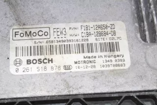 F1B112A650ZD Блок управления двигателем Ford Fiesta 6 Арт e12027588, вид 1
