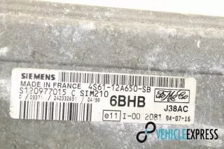 4S6112A650SB Блок управления двигателем Ford Fiesta 7 Арт e12027566, вид 1
