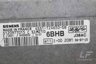 4S6112A650SB Блок управления двигателем Ford Fiesta 7 Арт e12027543, вид 1